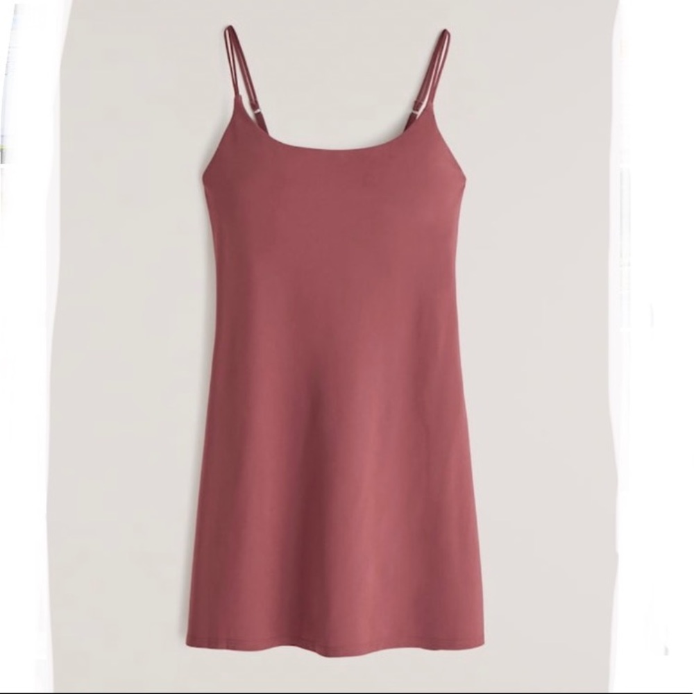 Abercrombie Traveler Mini Dress in Dark Rose